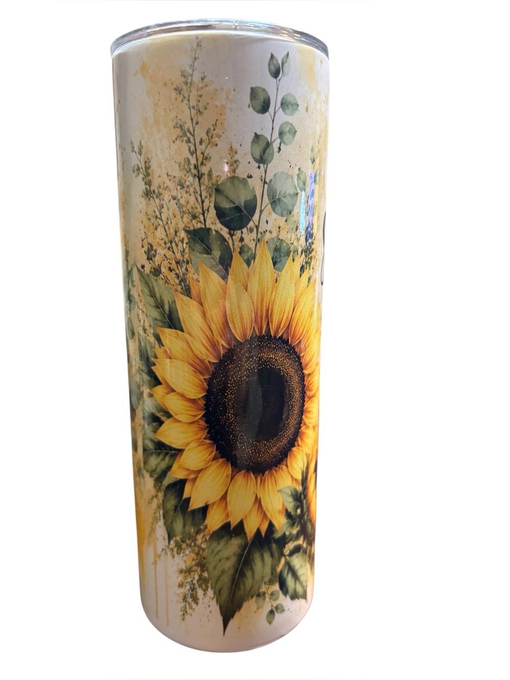 BUY NOW Sunflower Tumbler - 20oz Stainless Steel